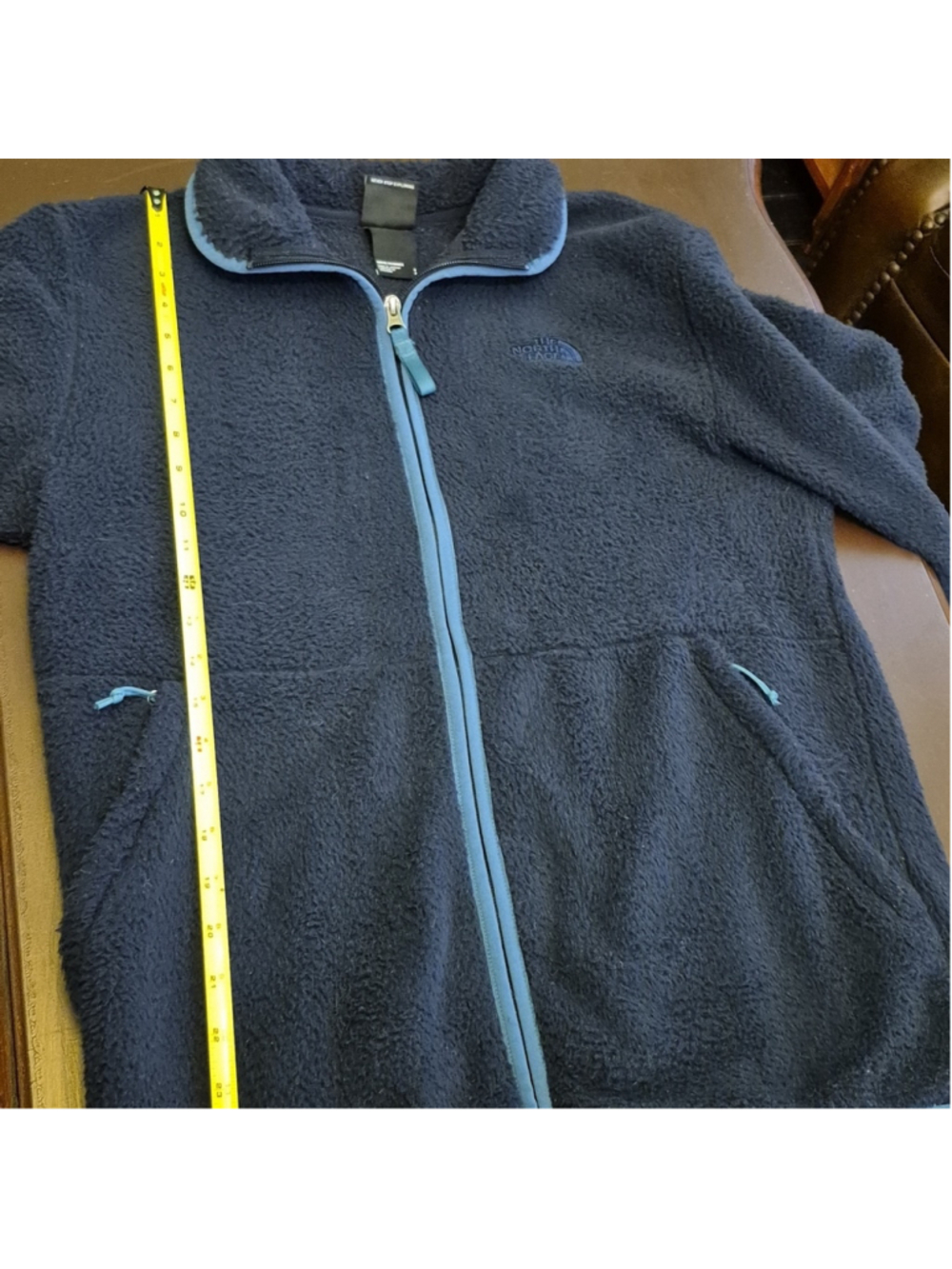 Northface "Dunraven" Navy Fleece Jacket.mens Sz.S. Mens(#1581).VGC.(#1581) - Picture 15 of 16